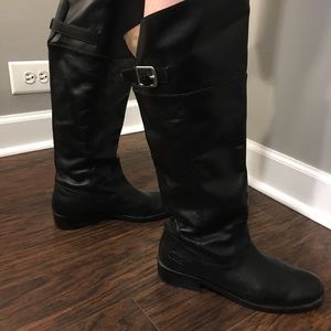 Like New Coach Boots with Buckle Detail